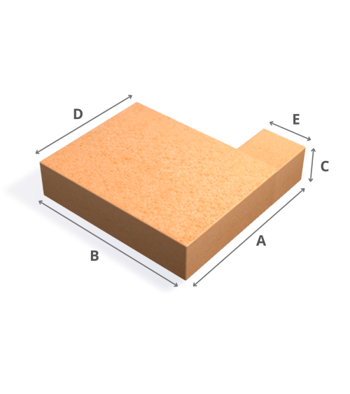 Espuma Lateral Derecho de Sofá